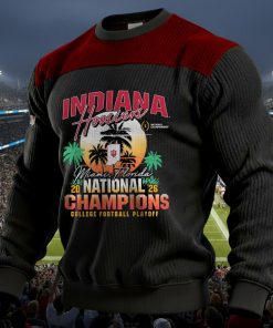 Indiana Hoosiers Crewneck Sweatshirt Hoodie 2026 College Football Playoff Champions Series IH202623