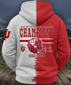 Indiana Hoosiers Hoodie/ Zip Hoodie 2026 College Football Playoff Champions Series IH202619