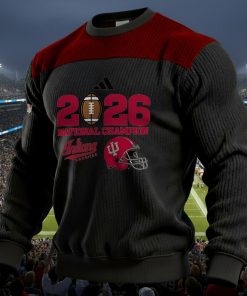 Indiana Hoosiers Crewneck Sweatshirt Hoodie 2026 College Football Playoff Champions Series IH202625