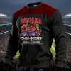 Indiana Hoosiers Crewneck Sweatshirt Hoodie 2026 College Football Playoff Champions Series IH202628