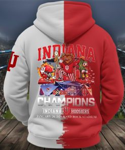 Indiana Hoosiers  Hoodie/ Zip Hoodie 2026 College Football Playoff Champions Series IH202622