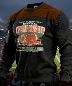 Miami Hurricanes 2026 National Champions Crewneck Sweatshirt ? College Football Playoff MH32464