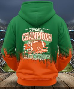 Miami Hurricanes 2026 National Champions Crewneck Hoodie/ Zip Hoodie ? College Football Playoff MH32475