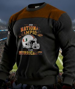 Miami Hurricanes 2026 National Champions Crewneck Sweatshirt ? College Football Playoff MH32468