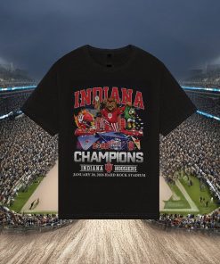 Indiana Hoosiers 2026 National Champions T-Shirt ? College Football Playoff ID202629