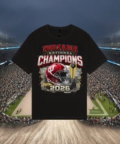 Indiana Hoosiers 2026 National Champions T-Shirt ? College Football Playoff ID202631