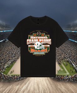 Miami Hurricanes 2026 College Football Playoff National Champions T-Shirt MH29905
