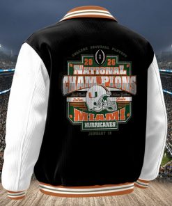 Miami Hurricanes 2026 National Champions College Jackets ? College Football Playoff MH32460