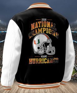 Miami Hurricanes 2026 National Champions College Jackets College Football Playoff MH32458