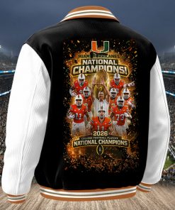 Miami Hurricanes 2026 National Champions College Jackets ? College Football Playoff MH32455