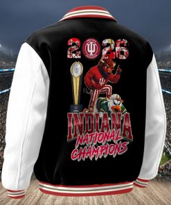 Indiana Hoosiers 2026 National Champions Varsity Jacket β College Football Playoff Edition