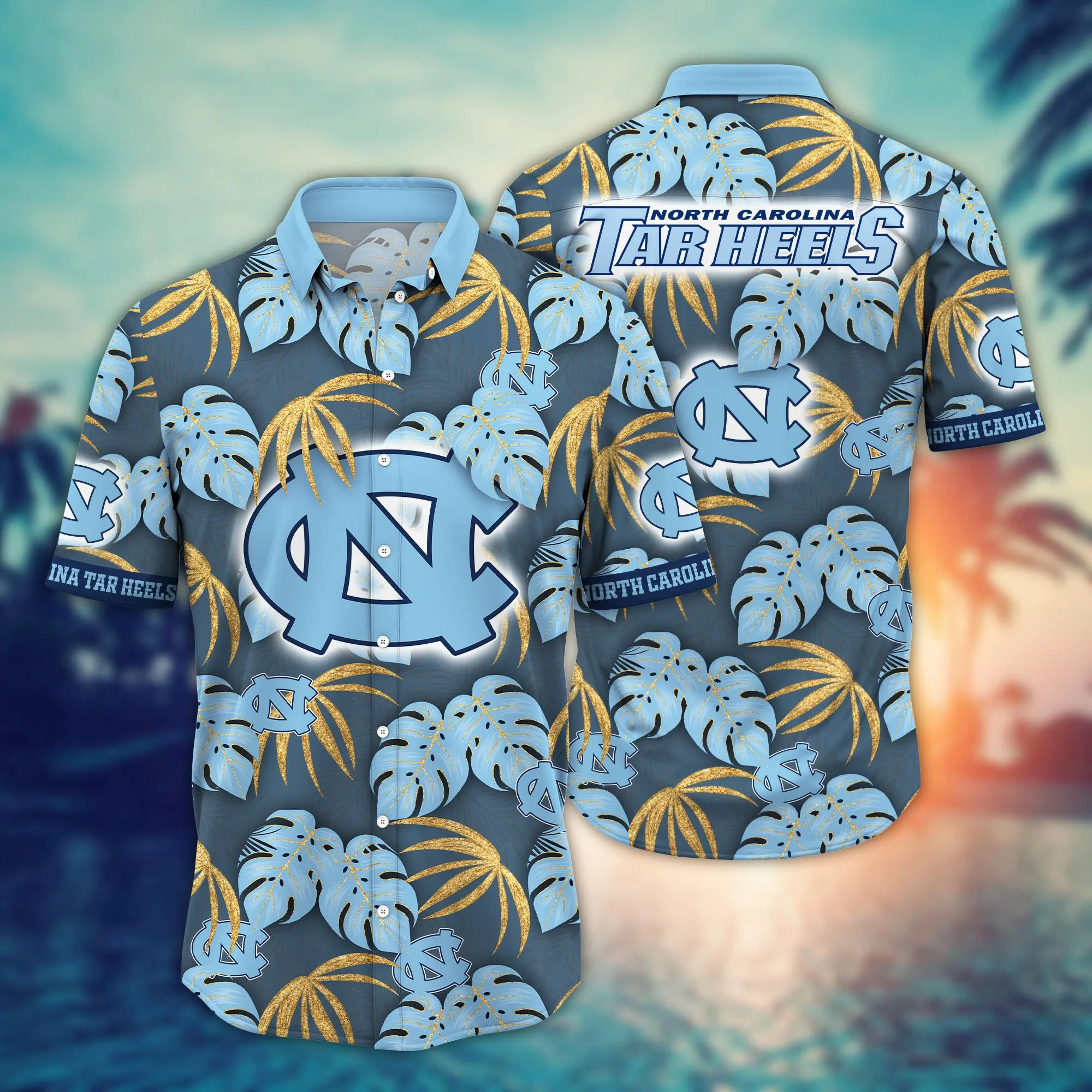 NorthCarolinaTarHeelsHawaiianShirtLeafsPrinted_1.png