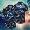 Penn State Nittany Lions Hawaiian Shirt Leafs Printed