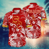 USC Trojans Hawaiian Shirt Tropical Flower