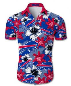 Buffalo Bills Hawaiian Shirt Tropical Flower Edition