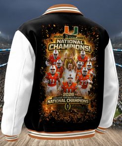 Miami Hurricanes 2025 National Champions Jacket β College Football Playoff Champions