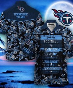 NFL Sport Tennessee Titans Hawaii Shirt Design 3D Full Printed Sizes S - 5XL NABU11