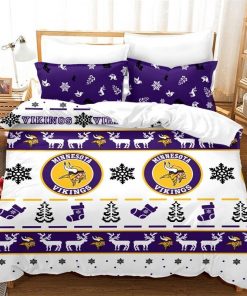 Sport MK Christmas Bedding Set Cover Design 3D - NABT05