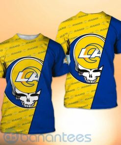 NFL Sport Los Angeles Rams T-shirt Design 3D Full Printed Sizes S - 5XL - NMKI98B