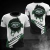 NFL Sport New York Jets T-shirt Design 3D Full Printed Sizes S - 5XL - NABE91D