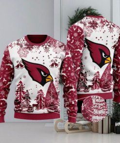 NFL Sport Arizona Cardinals Christmas Sweater Design 3D Full Printed Sizes S - 5XL - NABO38