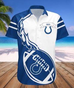 NFL Sport Indianapolis Colts Button Shirt Design 3D Full Printed Sizes S - 5XL NABY376