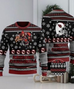 NFL Sport Arizona Cardinals Christmas Sweater Design 3D Full Printed Sizes S - 5XL - NABO30