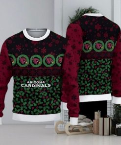NFL Sport Arizona Cardinals Christmas Sweater Design 3D Full Printed Sizes S - 5XL - NABO18