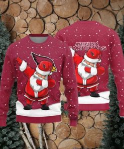 NFL Sport Arizona Cardinals Dab Santa Christmas Sweater Design 3D Full Printed Sizes S - 5XL - NABO17