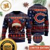 NFL Sport Chicago Bears Skull Wing Christmas Sweater Design 3D Full Printed Sizes S - 5XL - NABI147