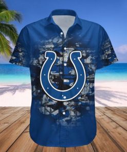 NFL Sport Indianapolis Colts Button Shirt Design 3D Full Printed Sizes S - 5XL NABY374