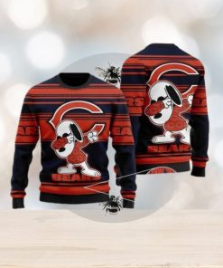 NFL Sport Chicago Bears Snoopy Christmas Sweater Design 3D Full Printed Sizes S - 5XL - NABI129