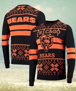 NFL Sport Chicago Bears Christmas Sweater Design 3D Full Printed Sizes S - 5XL - NABI112