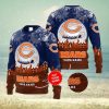 NFL Sport Chicago Bears Christmas Custom Name Sweater Design 3D Full Printed Sizes S - 5XL - NABI109