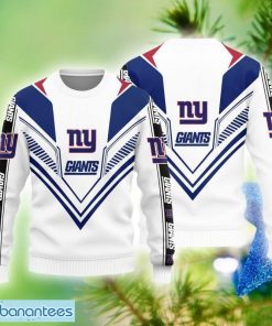 NFL Sport New York Giants Christmas Sweater Design 3D Full Printed Sizes S - 5XL - NABI76