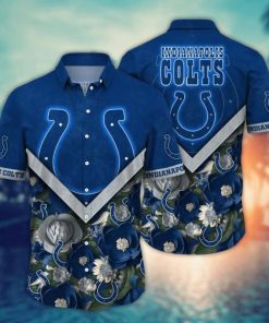 NFL Sport Indianapolis Colts Button Shirt Design 3D Full Printed Sizes S - 5XL NABY369