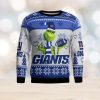NFL Sport New York Giants Grinch Snowflake Christmas Sweater Design 3D Full Printed Sizes S - 5XL - NABI69