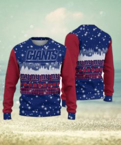 NFL Sport New York Giants Christmas Sweater Design 3D Full Printed Sizes S - 5XL - NABI66