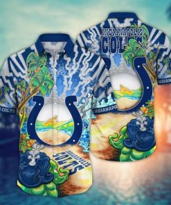 NFL Sport Indianapolis Colts Button Shirt Design 3D Full Printed Sizes S - 5XL NABY368