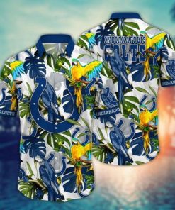 NFL Sport Indianapolis Colts Button Shirt Design 3D Full Printed Sizes S - 5XL NABY367
