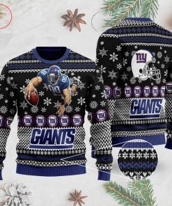 NFL Sport New York Giants Christmas Sweater Design 3D Full Printed Sizes S - 5XL - NABI26