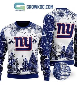 NFL Sport New York Giants Christmas Sweater Design 3D Full Printed Sizes S - 5XL - NABI24