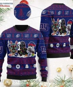NFL Sport New York Giants Star Wars Christmas Sweater Design 3D Full Printed Sizes S - 5XL - NABI11