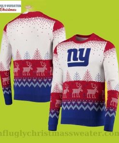 NFL Sport New York Giants Christmas Sweater Design 3D Full Printed Sizes S - 5XL - NABI02