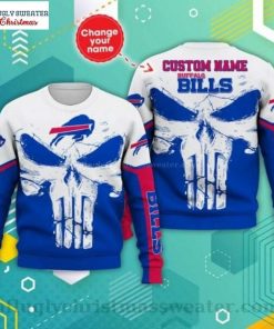 NFL Sport Buffalo Bills Custom Name Sweater Design 3D Full Printed Sizes S - 5XL - NMAV48