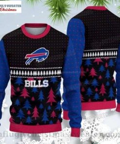 NFL Sport Buffalo Bills Sweater Design 3D Full Printed Sizes S - 5XL - NMAV47