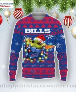 NFL Sport Buffalo Bills Christmas Sweater Design 3D Full Printed Sizes S - 5XL - NMAV42