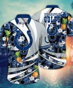 NFL Sport Indianapolis Colts Button Shirt Design 3D Full Printed Sizes S - 5XL NABY361