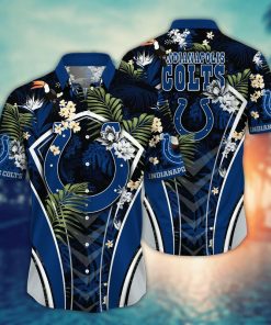 NFL Sport Indianapolis Colts Button Shirt Design 3D Full Printed Sizes S - 5XL NABY359