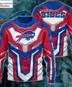 NFL Sport Buffalo Bills Christmas Sweater Design 3D Full Printed Sizes S - 5XL - NABU486